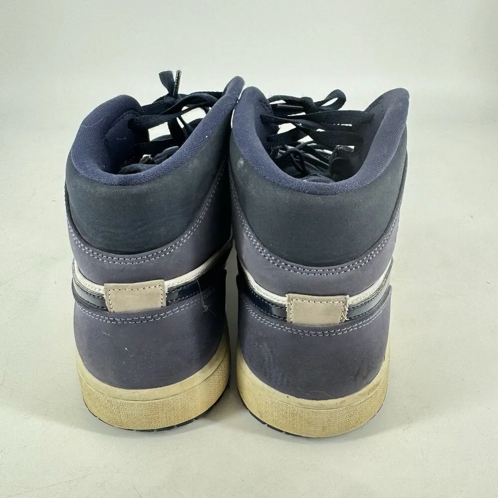 Nike Air Jordan 1 Mid Obsidian Sanded Purple 554724-445 Men’s Size 12 2019